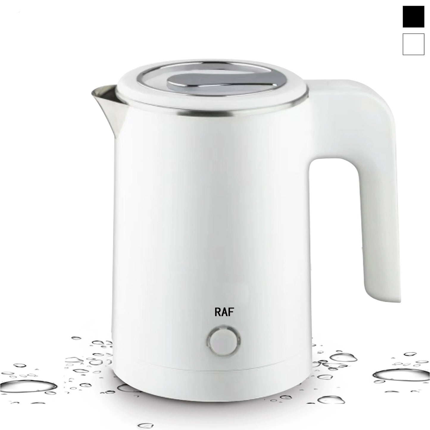 Travel Electric Kettle Tea Coffee 0.8L Stainless Steel Portable Water Boiler