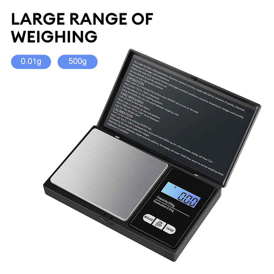 Pocket Digital Scale 500g – Precision Jewelry & Kitchen Use