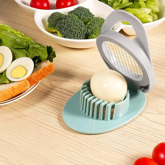 Stainless Steel Egg Slicer – Multipurpose Cutter for Eggs & Fruits
