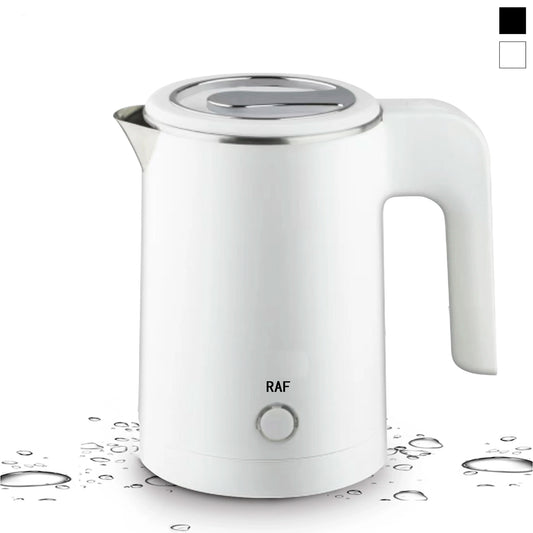 Travel Electric Kettle Tea Coffee 0.8L Stainless Steel Portable Water Boiler