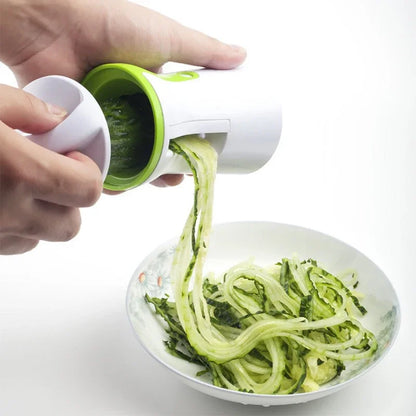 LMETJMA Heavy-Duty Spiral Vegetable Slicer – Zucchini & Pasta Noodle Maker