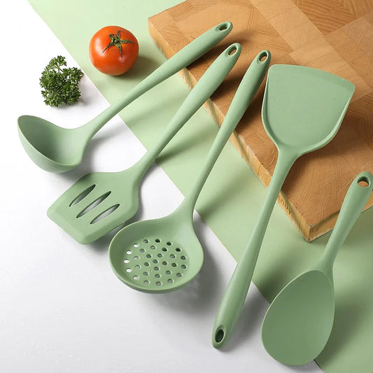 Silicone Cookware Set – Spatula, Pasta, Kitchen Gadgets